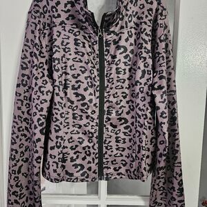 Leopard Print Women's Workout Jacket! New In Bag! No Tag!